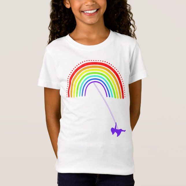 Camiseta Swing Arco-Íris (Frente)