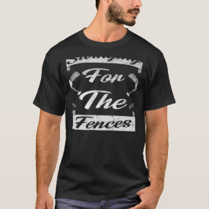 Camiseta Swing For Fences Baseball Cute Meme 1