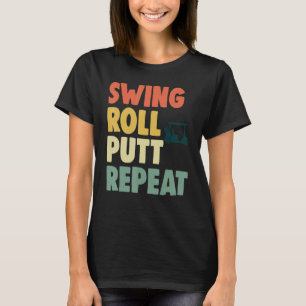 Camiseta Swing Roll Putt Repórter Jogadoras Golf 1