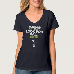 Camiseta Swing Swear Procure Por Ball Repetir Gol De Vintag