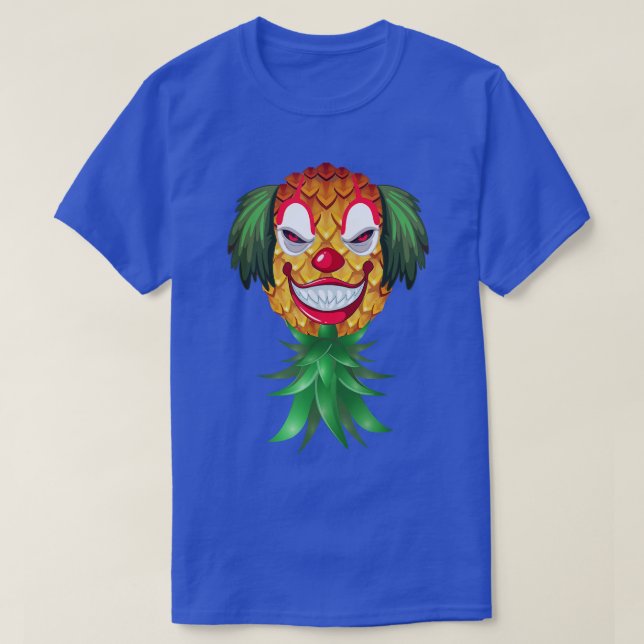 Camiseta Swinger de cabeça para baixo Pineapple Creepy Hall (Frente do Design)