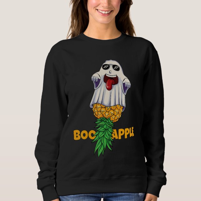 Camiseta Swinger Halloween BooApple Boo Pineapple Ghost Men (Frente)
