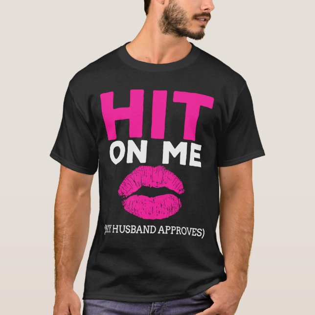 Camiseta Swinger Wife Husband Aprova (Frente)