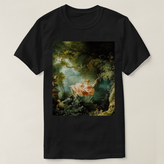 Camiseta SwingJeanHonore Fragonard (Frente do Design)