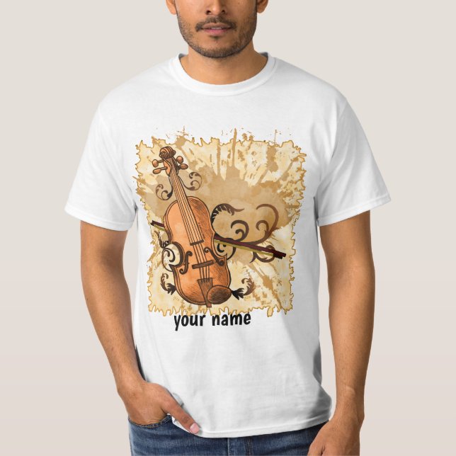 Camiseta Swirl Violin (Frente)