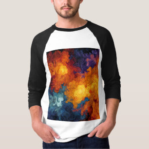 Camiseta Swirling Elemental Nebula Abstract