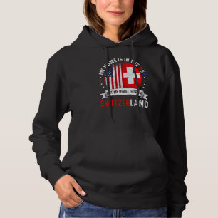Camiseta Swiss American Patriot Heart é da Suiça F