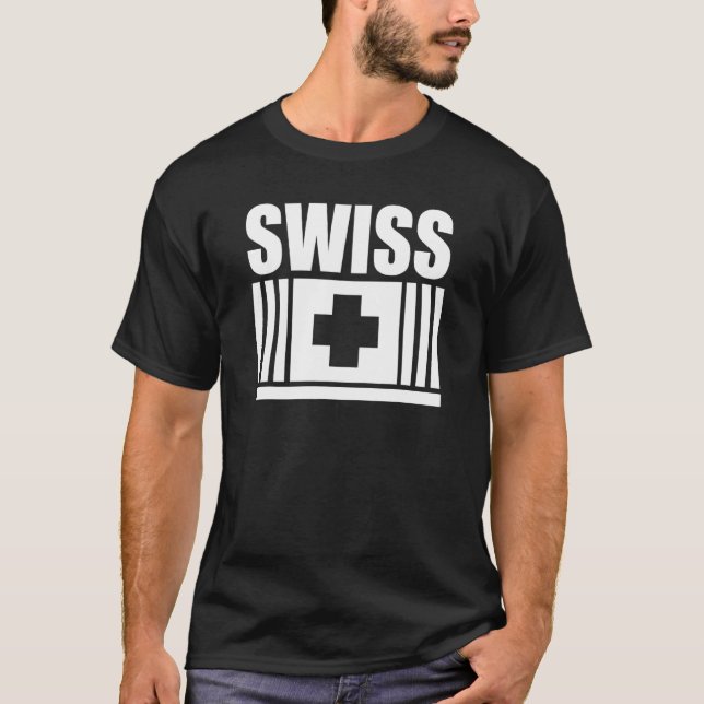Camiseta Swiss   Switzerland (Frente)