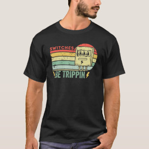 Camiseta Switches são trippin Vintage Fusível Eletrônico En