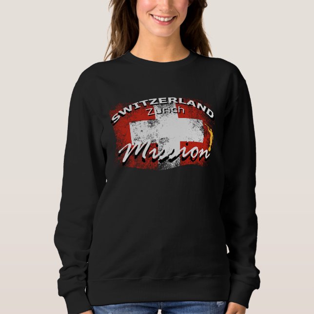 Camiseta Switzerland Zurich Mormon LDS Mission Missionary (Frente)