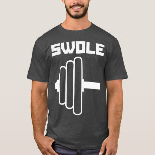 Camiseta Swole Mates Casais de Exposição de Cuecas Dia de o