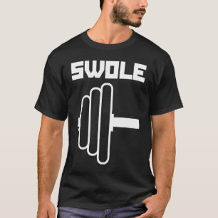 Camiseta Swole Mates Casais de Exposição de Cuecas Dia de o