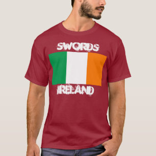 Camiseta Swords, Irlanda com bandeira da Irlanda
