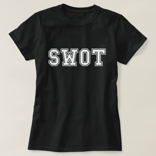 CAMISETA SWOT (Frente do Design)