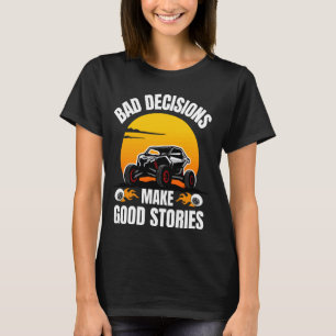 Camiseta SxS ATV Art For Men Women UTV Off Road Riding Love
