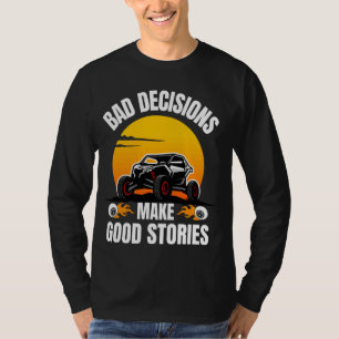 Camiseta SxS ATV Art For Men Women UTV Off Road Riding Love