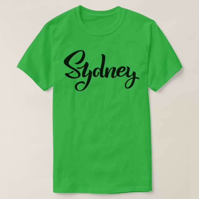 Camiseta Sydney 3 (Frente do Design)