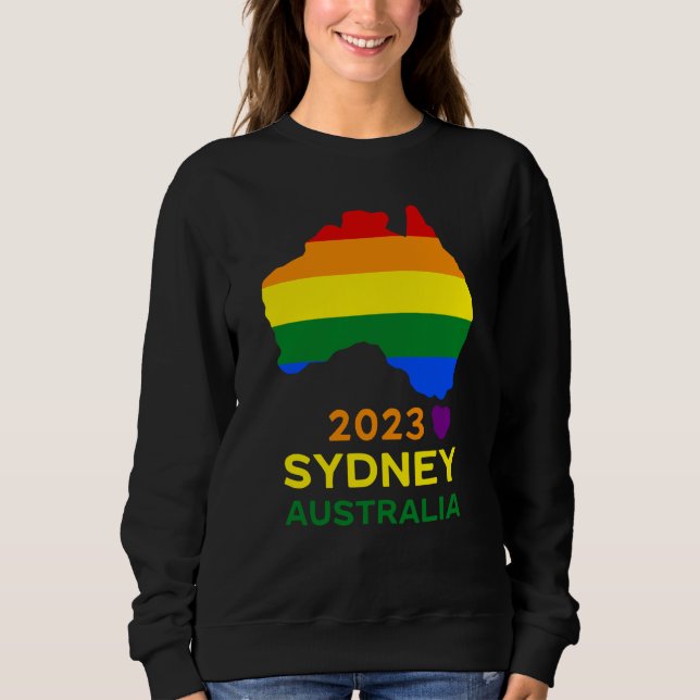 Camiseta Sydney Australia Gay and Lesbian Pride (Frente)