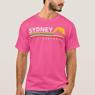 Camiseta Sydney Austrália Opera House Vintage Retro Souveni
