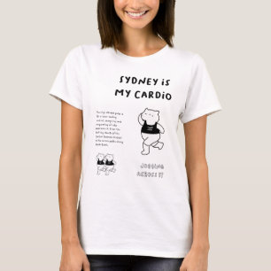 Camiseta Sydney é o meu Cardio   Corrida Cat