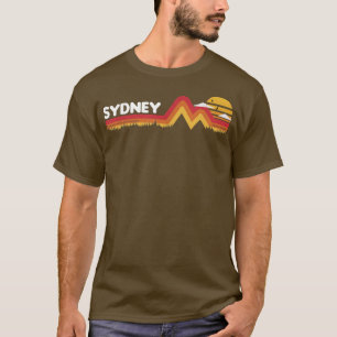 Camiseta Sydney Funny Retro Vintage Sunset Sydney 80 90 T