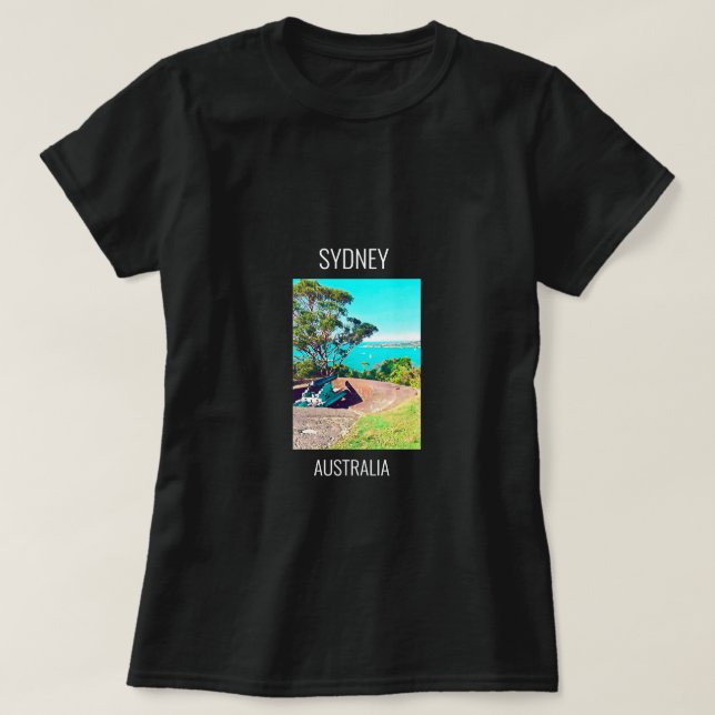 Camiseta Sydney Georges Head Mosman Austrália (Frente do Design)