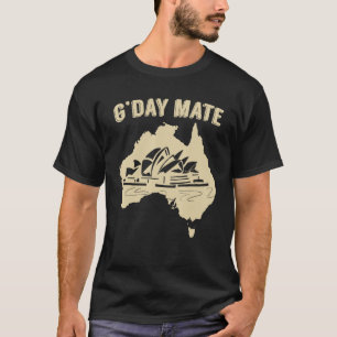 Camiseta Sydney Opera G Day Mate GDay australiano Aussie 1