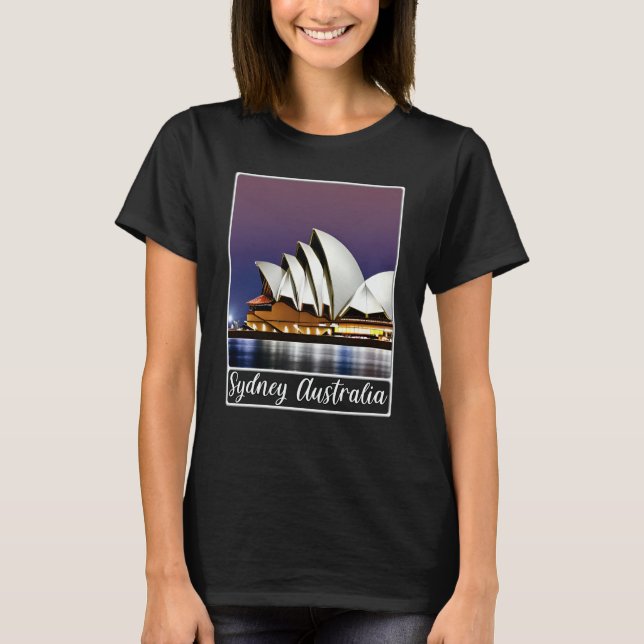 Camiseta Sydney Opera House Sydney Australia (Frente)