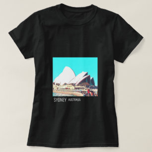 Camiseta Sydney Opera House viagem australiano
