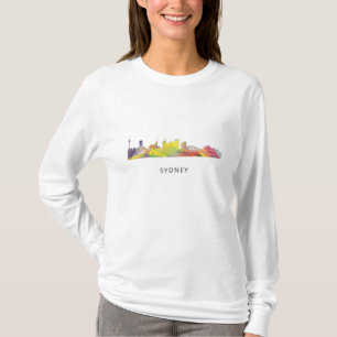 CAMISETA SYDNEY, SKYLINE WB1 DE NSW AUSTRÁLIA