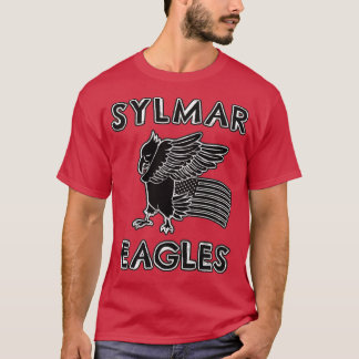 Camiseta Sylmar Eagles mascote da escola americana