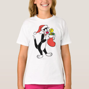 Camiseta Sylvester Cat com Stocks