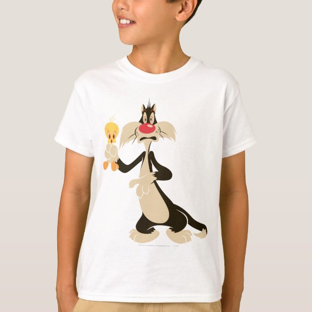Camiseta SYLVESTER™ com TWEETY™ (Frente)
