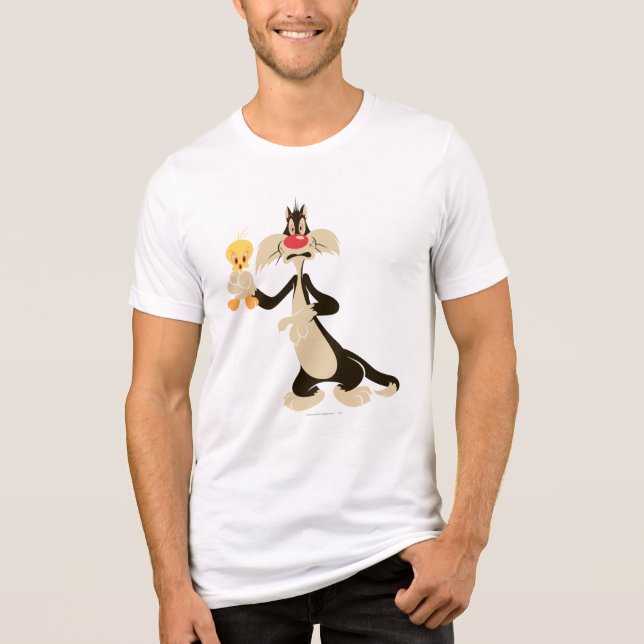 Camiseta SYLVESTER™ com TWEETY™ (Frente)