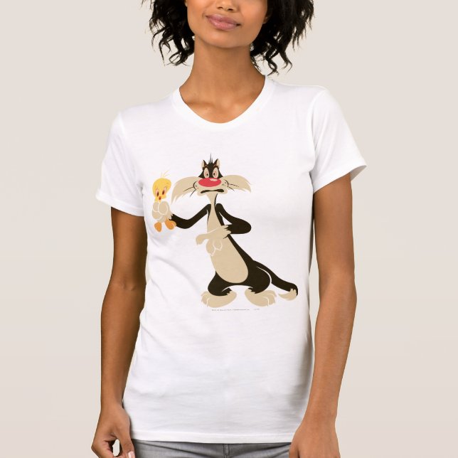 Camiseta SYLVESTER™ com TWEETY™ (Frente)