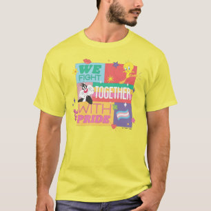 Camiseta SYLVESTER™ E TWEETY™  Nós Lutamos Juntos Com Orgul