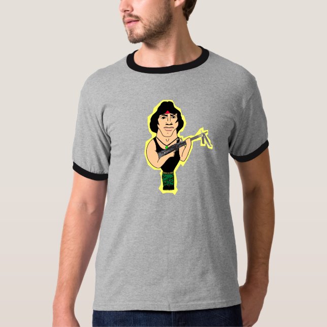 Camiseta Sylvester Rambo (Frente)