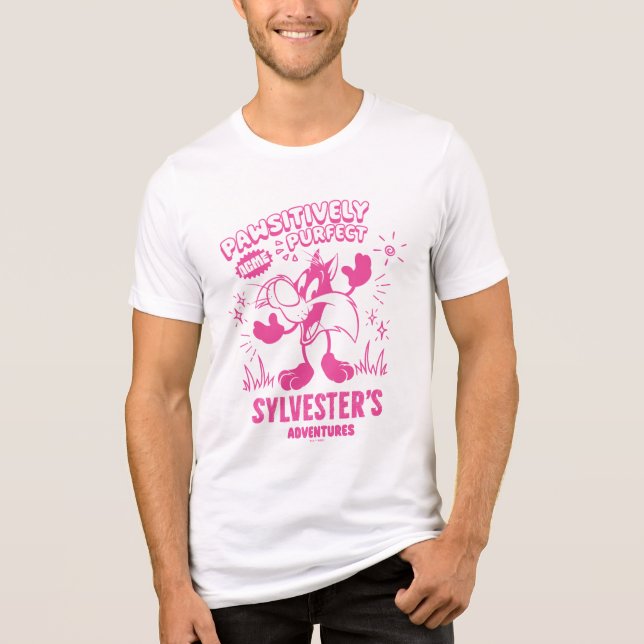 Camiseta SYLVESTER™ retrorreflector desagradável (Frente)