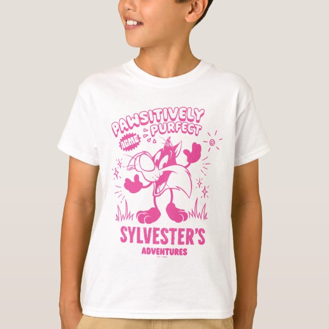 Camiseta SYLVESTER™ retrorreflector desagradável (Frente)