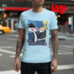 Camiseta SYLVESTER™ & TWEETY™ "Nós vamos jogar em sand