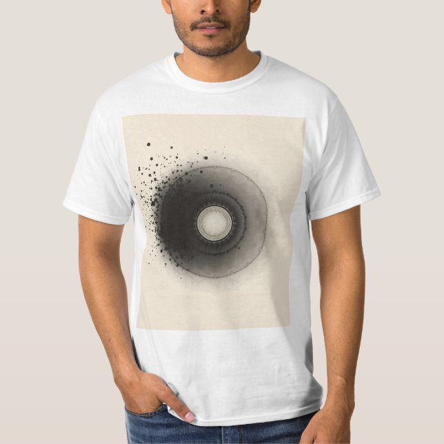 Camiseta Symbolic Abstraction: Visualizing Dissolution and  (Frente)