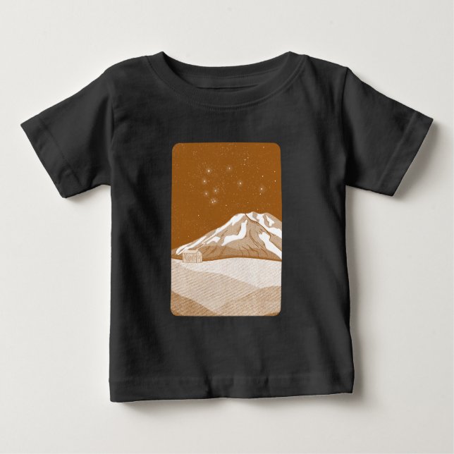 Camiseta Syme Hut Mount Taranaki (Frente)