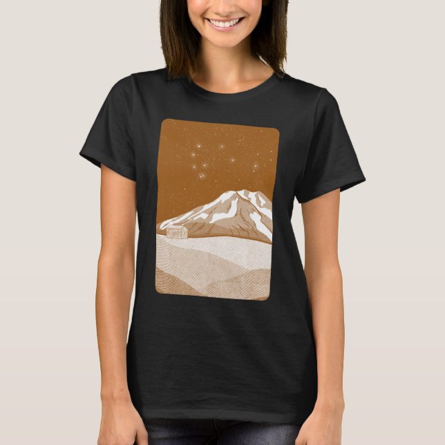 Camiseta Syme Hut Mount Taranaki (Frente)