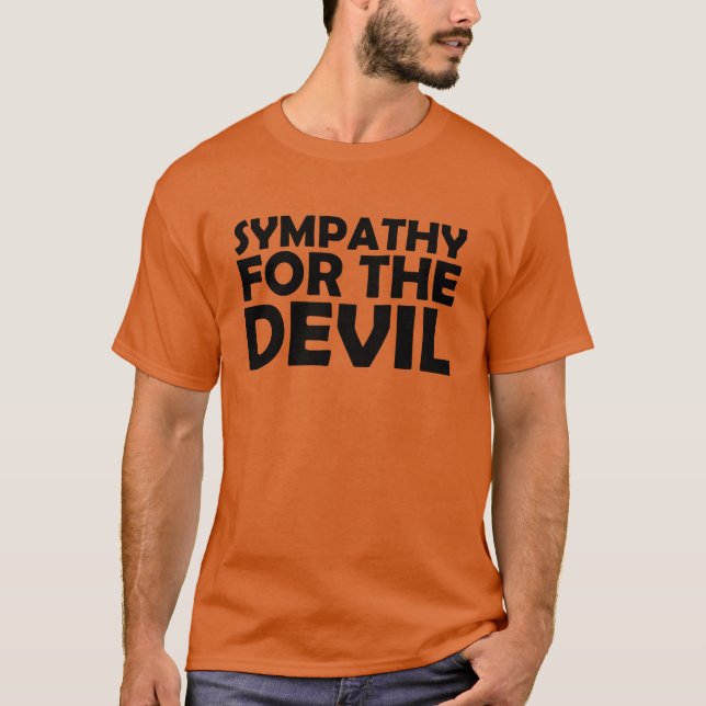 Camiseta sympathy for the devil (Frente)