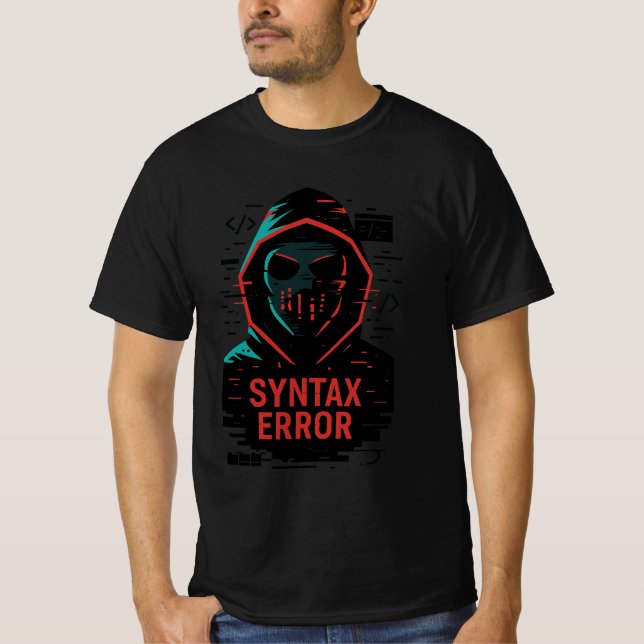 Camiseta Syntax Error (Frente)