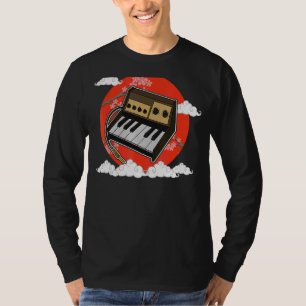 Camiseta Synthesizer Synth - Músicos Eletrônicos do Teclado