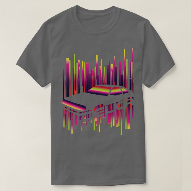 Camiseta Synthwave Celica (Frente do Design)