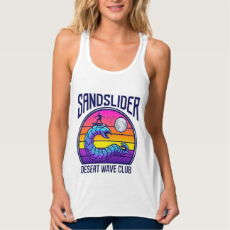 Camiseta Synthwave do Clube de Surf de Verme do De