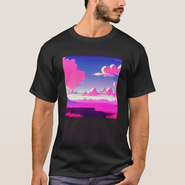 Camiseta Synthwave ultrun retrowave futuresynics sci 7 (Frente)