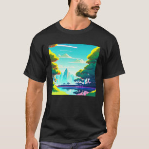 Camiseta Synthwave ultrun retrowave futuresynth sci fi 21